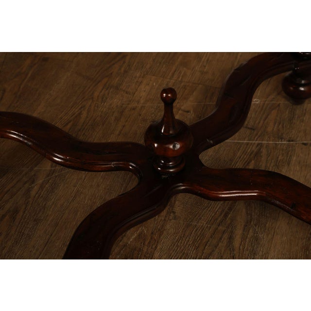 Theodore Alexander Castle Bromwich Antiqued Wood Lowboy End Table For Sale - Image 9 of 18