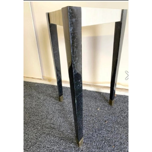 1980s Modern Mid Century-Style Plant Stand For Sale - Image 4 of 5