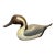 Vintage P. Mountjoy Original Signed Pintail Drake Carved Wood Duck Painted Decoy For Sale