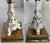 MId-Century Dresden Porcelain Floral Fruit Candelabra Table Lamp For Sale - Image 15 of 15