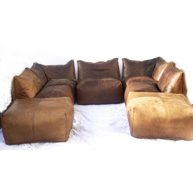 Bambole Sectional Sofa by Mario Belini for B&B Italia, Set of 8 For Sale - Image 15 of 18
