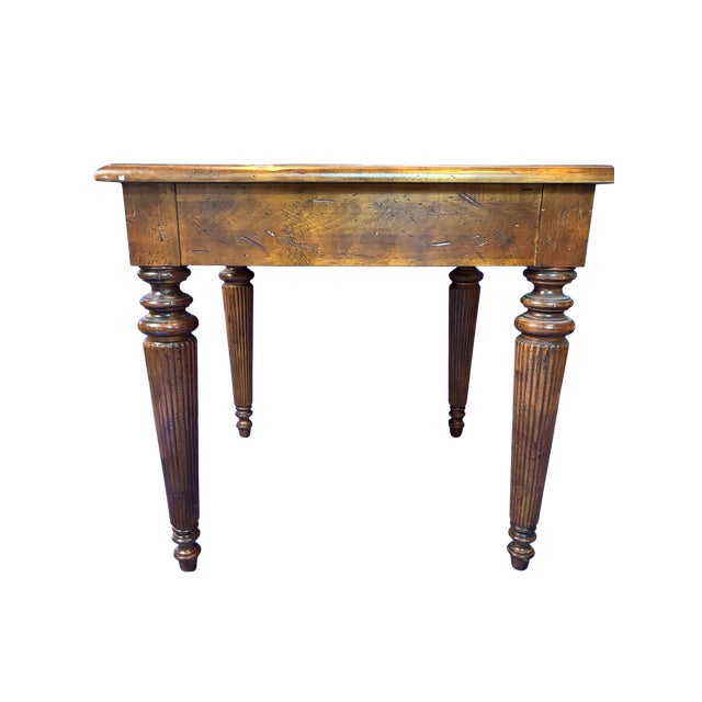 Mid-Century Modern Sherrill Occasional CTH Vintage Fruitwood Side Table With Drawer For Sale - Image 3 of 5