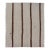 Vintage Turkish Kilim Rug Ivory Field With Brown Vertical Stripes Wool For Sale