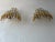 1920s Italian Micro Beaded Yellow Amber & Clear Loaded Crystal Sconces, Circa 1920 For Sale - Image 5 of 11