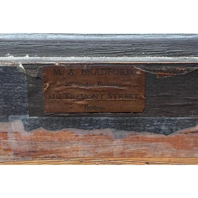 Original 1901 Paul Berthon 'queen Wilhemina' Art Nouveau Chromolithograph in Oak For Sale - Image 11 of 12