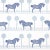 2020s Schumacher Polka Dot Pony Fabric in Blue For Sale - Image 5 of 5