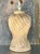 Late 20th Century Vintage Coastal Woven Rattan Ginger Jar Lamp For Sale - Image 5 of 8