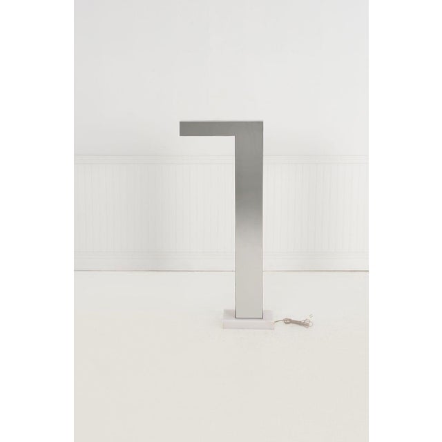 1970s Milo Baughman for George Kovacs Chrome Floor Lamp 1976 For Sale - Image 5 of 13