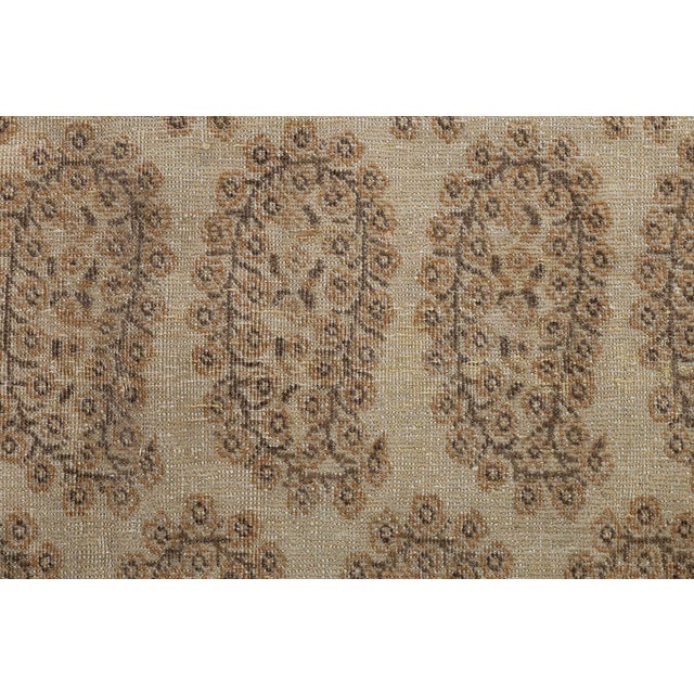 Textile Antique Persian Tabriz Handmade Wool Rug For Sale - Image 7 of 10