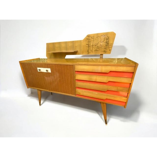 Mid-Century Modern Italian Sideboard by Gio Ponti, 1950s For Sale - Image 5 of 18