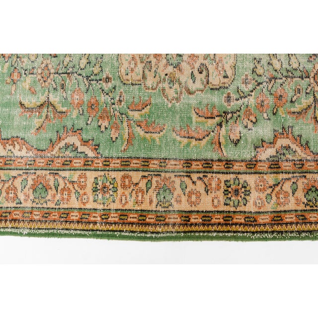 Mid 20th Century Decorative Handknotted Floor Carpet For Sale - Image 10 of 10