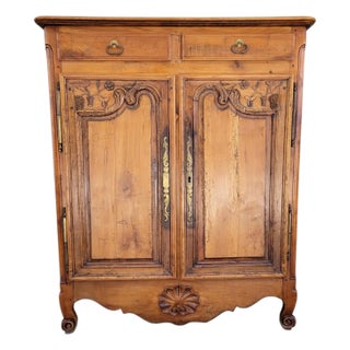 Antique French Country Buffet Louis XV Early 19th Century For Sale