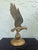 Vintage Taiwanese Cast Metal Eagle Sculptures on Globe Bases – Pair, 1970s For Sale - Image 4 of 10