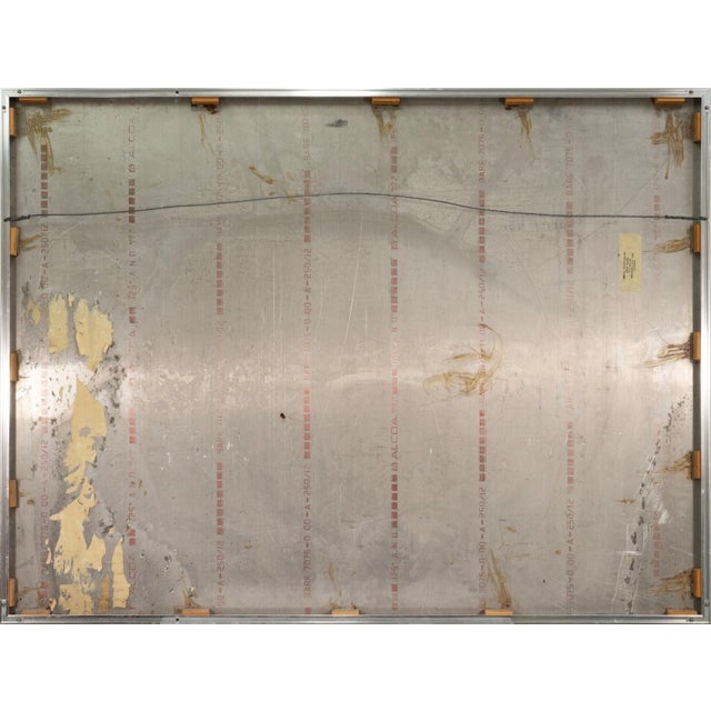 Metal Greg Clark – Silver Swirls, Mid-Century Modern Wall Sculpture Mixed-Metal Art For Sale - Image 7 of 7