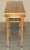 Stunning Vintage 1994 David Linley Burr Walnut Amboyna Wood Large Console Table For Sale - Image 14 of 18