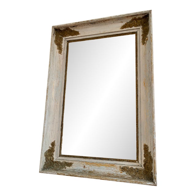 Antique Napoleon III Giltwood French Wall Mirror, 19th Century For Sale
