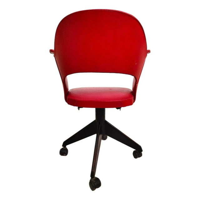 Gastone Rinaldi Office Chair by Gastone Rinaldi for Rima Padova, 1960s For Sale - Image 4 of 7