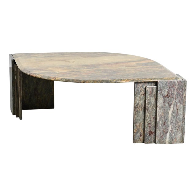 Vintage Marble Coffee Table, Italy, 1970 For Sale