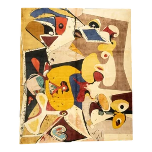 French Art Deco Rug 8'4'' X 9'11''