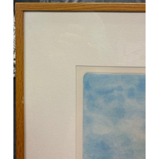 Katherine E Gallagher 'lady Liberty Nyc' Statue & Twin Towers New York Aquatint For Sale - Image 4 of 12