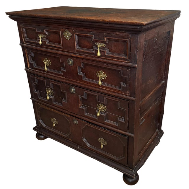 17th Century Northern European Baroque Chest of Drawers For Sale - Image 5 of 17