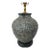 Mid-Century Archaic Ceramic Verdigris Hu Style Vessel Chinoiserie Table Lamp For Sale