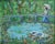 Vintage MCM Giverny Lily Pond Oil Painting by Girard French Country Wall Art A vibrant vintage oil on canvas painting...