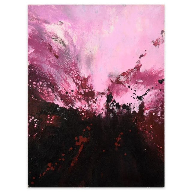 The Birth of Passion - Acrylic on Canvas by Elena Ksanti - 2019 2019 For Sale - Image 3 of 3