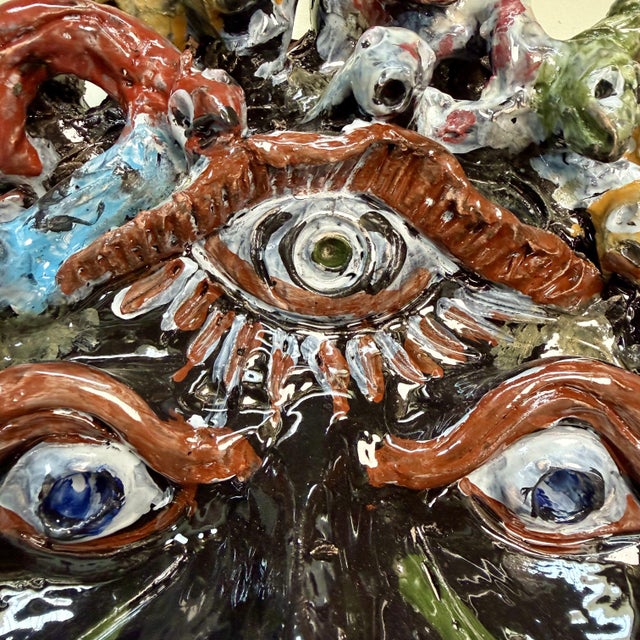 Monumental Cyclops Medusa Apotropaic Mask from Gennaro Condurso, Italy, 2010s For Sale - Image 11 of 17