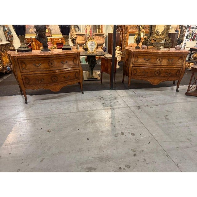 Antique Neapolitan Chests of Drawers, 1870 For Sale - Image 14 of 14