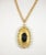 This is part of Chairish’s Costume Jewelry assortment. Nice heavy chain with large interesting pendant. Pendant is 3 0.5"...