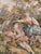 Vintage French Jacquard Tapestry with Gallant Meeting by Jules Pansu, 1970s For Sale - Image 14 of 18