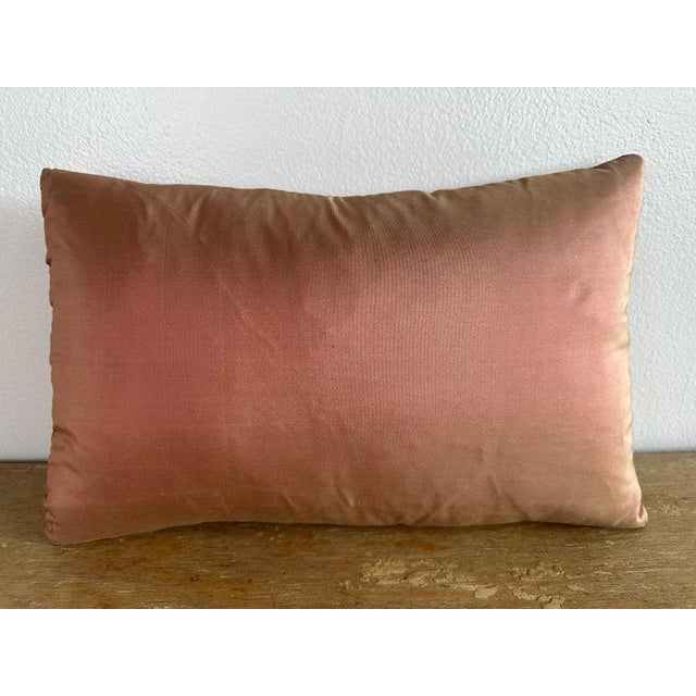 Early 21st Century Fortuny Textile Lumbar Pillow For Sale - Image 5 of 6