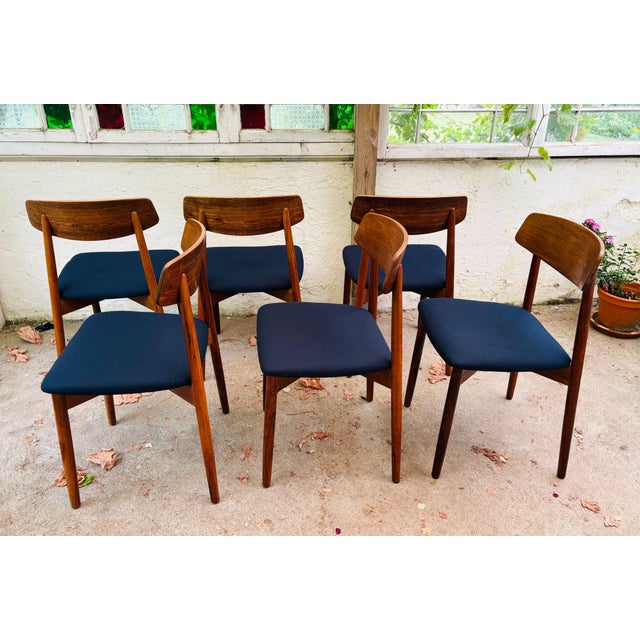 Danish Dining Chairs by Harry Østergaard, 1960s, Set of 6 For Sale - Image 10 of 18