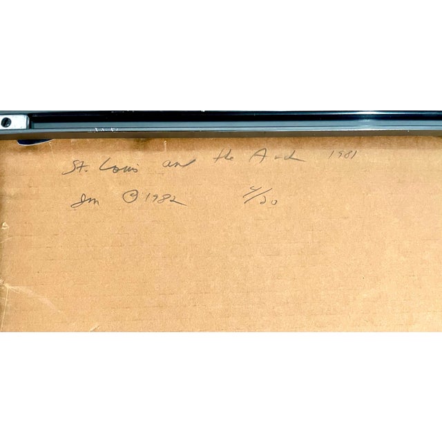 1980s Joel Meyerowitz, St. Louis and the Arch Vintage Photograph Joel Meyerowitz Architectural Photo, 1981-1982 For Sale - Image 5 of 6