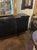 Mid 20th Century MCM Italian Art Deco Design Black Lacquered Sideboard For Sale - Image 5 of 8