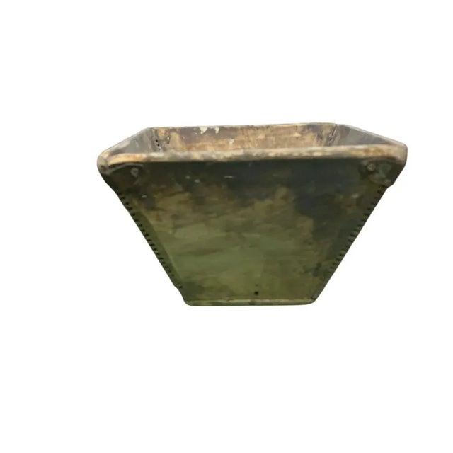 Originally used in the countryside of China to carry and measure rice. A distressed finish, its wonderful rustic patina...