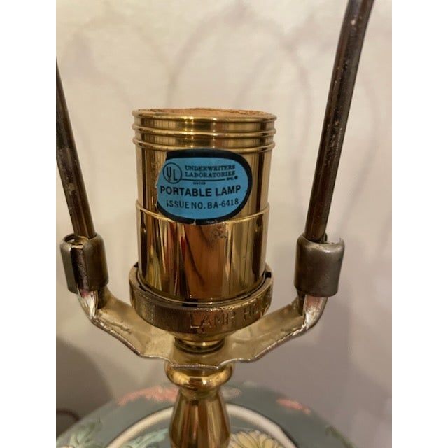 Vintage Chinese Blossom Vase Lamps - a Pair For Sale - Image 4 of 6