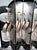 Art Deco Style Six-Panel Silver Leaf Crane Screen, Hong Kong, Circa 1980 For Sale - Image 14 of 18