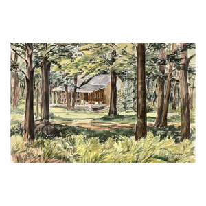 Elizabeth Slater Forest Landscape Painting