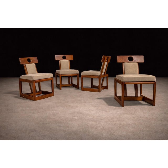 “Cuiaba” Dining Set in Hardwood, Sergio Rodrigues, 1970s For Sale - Image 10 of 13