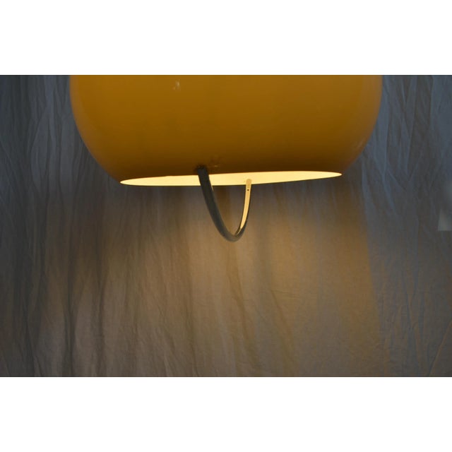 Mid-Century White Pendant Lamp by Guzzini for Meblo, 1970s For Sale - Image 9 of 16