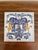 Dutch Delft Blue and White Porcelain Tiles With Heraldic Coat of Arm, Set of 9 For Sale In South Bend - Image 6 of 15
