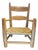 Antique Early American Child's Ladder Back Chair. For Sale