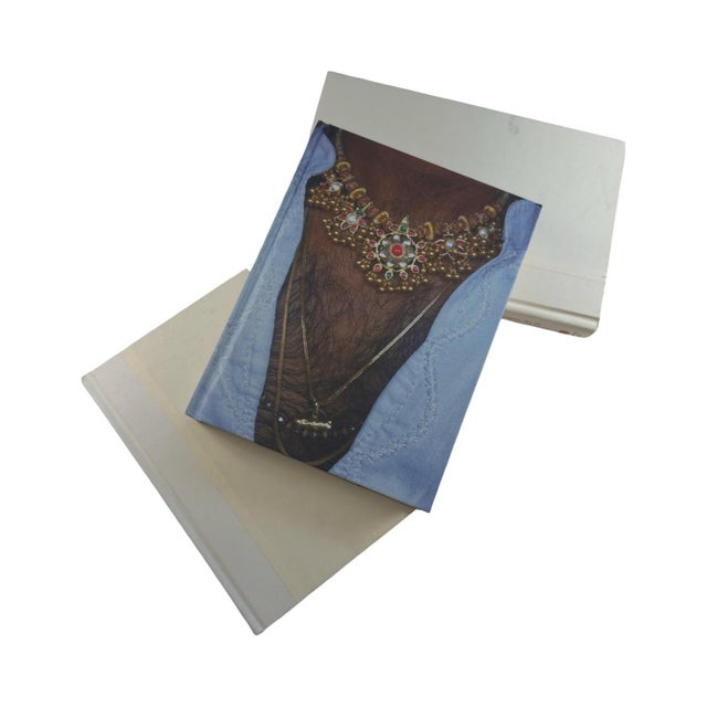 Minimalist White & Ivory Decorative Book Stack Set of 3 Hardcovers For Sale In Miami - Image 6 of 6