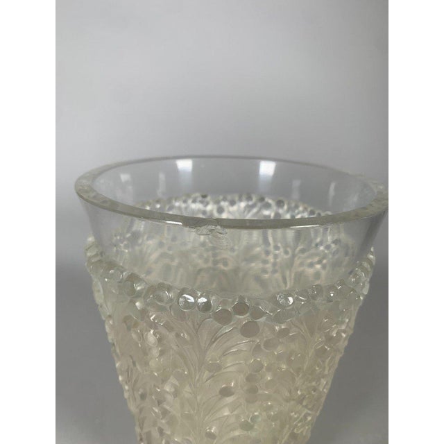 René Lalique (1860-1945) "St. Tropez" Vase, Circa 1937, Art Deco For Sale - Image 10 of 12