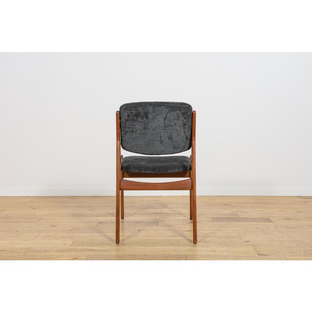 Brown Mid-Century Teak Ella Dining Chair by Arne Vodder for Vamo Sønderborg, Denmark, 1960s For Sale - Image 8 of 16
