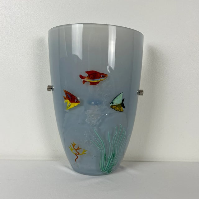 Oggetti Retired Under the Sea Wall Sconce For Sale - Image 10 of 10