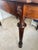 Late 19th Century Antique French Louis XVI Napoleon III Writing Table Desk ~1880 Herringbone Veneer Carved Rosettes Oval For Sale - Image 5 of 9