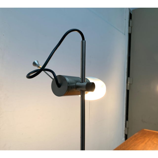 Black Italian Model 255 Table Clamp Lamp by Tito Agnoli for Oluce, 1950s For Sale - Image 8 of 18